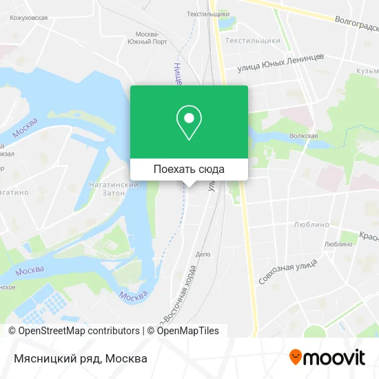Карта Мясницкий ряд