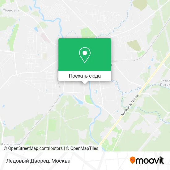 Карта Ледовый Дворец
