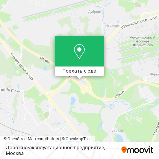 Карта Дорожно-эксплуатационное предприятие