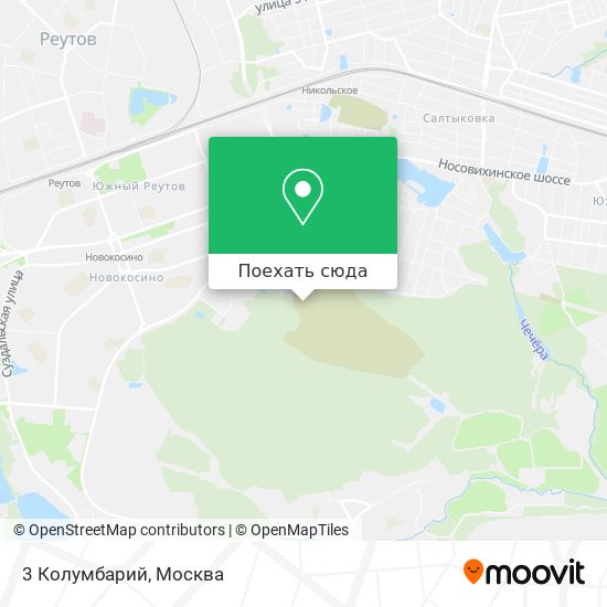 Карта 3 Колумбарий