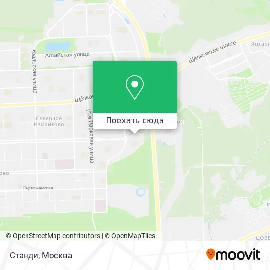 Карта Станди