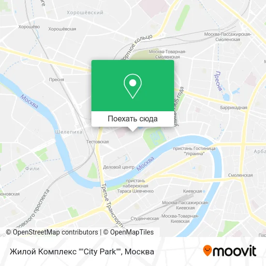 Карта Жилой Комплекс ""City Park""
