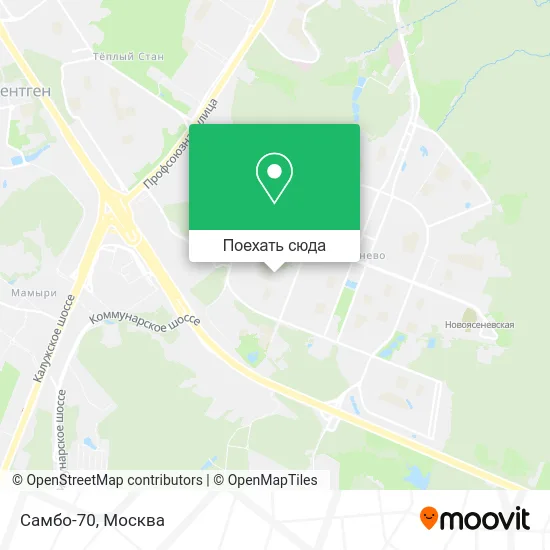 Карта Самбо-70