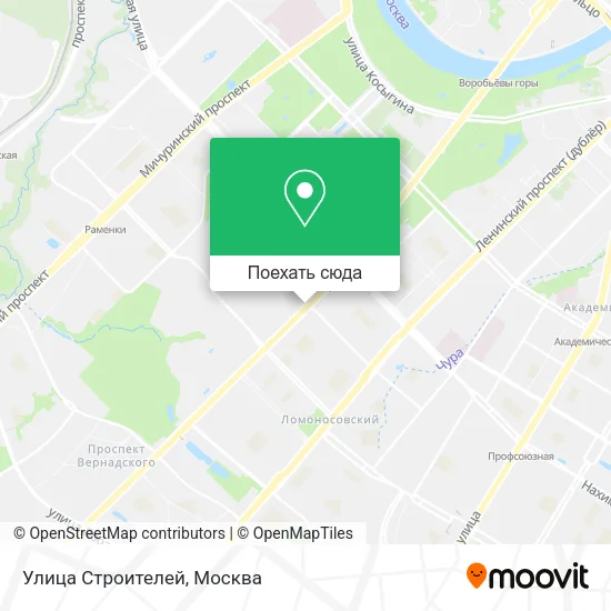 Карта Улица Строителей