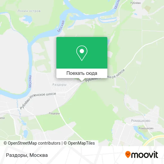 Карта Раздоры