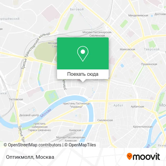 Карта Оптикмолл
