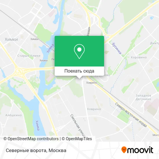 Карта Северные ворота