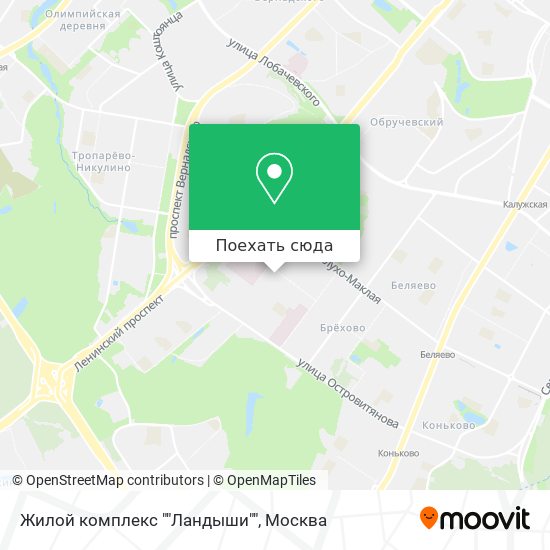 Карта Жилой комплекс ""Ландыши""