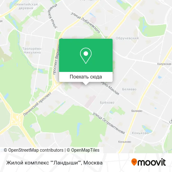 Карта Жилой комплекс ""Ландыши""