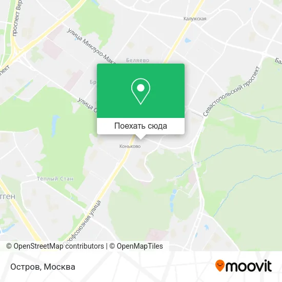 Карта Остров