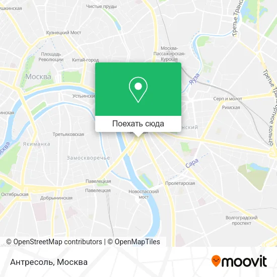 Карта Антресоль