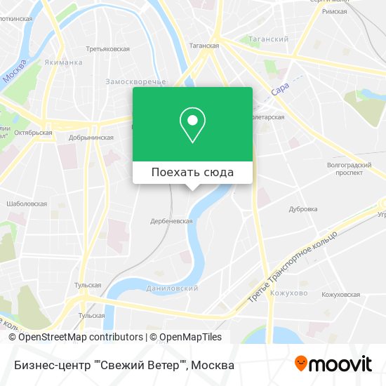 Карта бизнес центров москвы