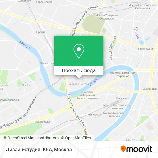 Карта Дизайн-студия IKEA