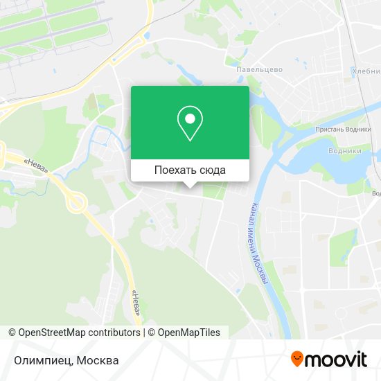 Карта Олимпиец