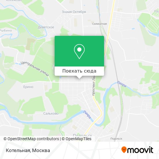 Карта Котельная
