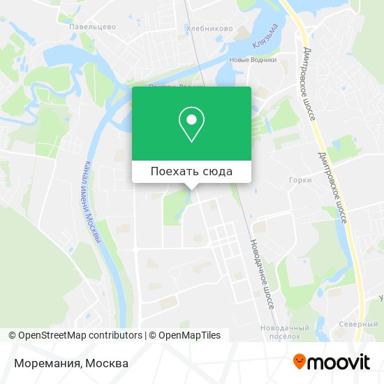 Карта Моремания