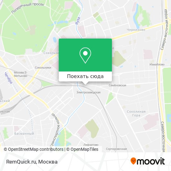 Карта RemQuick.ru