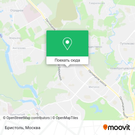 Карта Бристоль