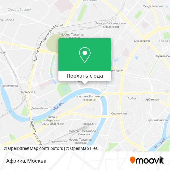 Карта Африка