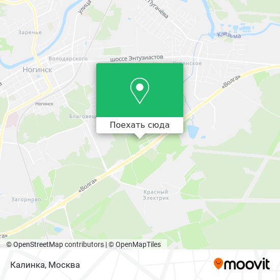 Карта Калинка