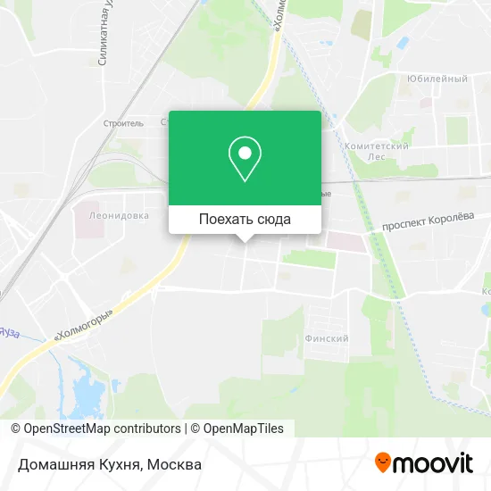 Карта Домашняя Кухня