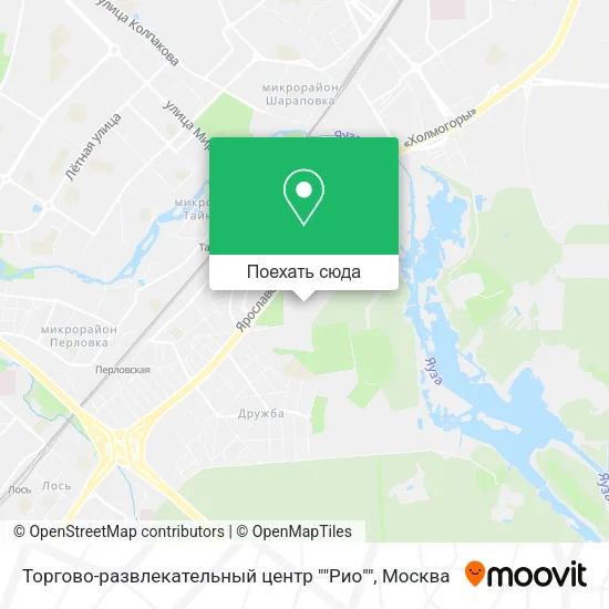 Карта Торгово-развлекательный центр ""Рио""