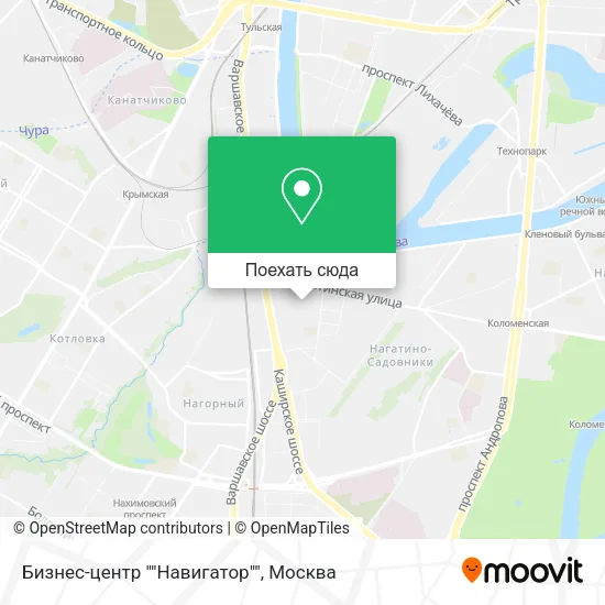 Карта Бизнес-центр ""Навигатор""
