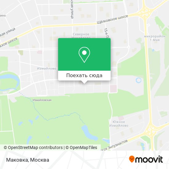 Карта Маковка
