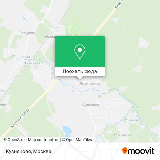 Карта Кузнецово