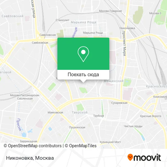 Карта Никоновка