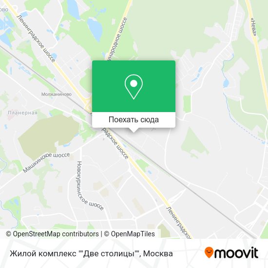 Карта Жилой комплекс ""Две столицы""