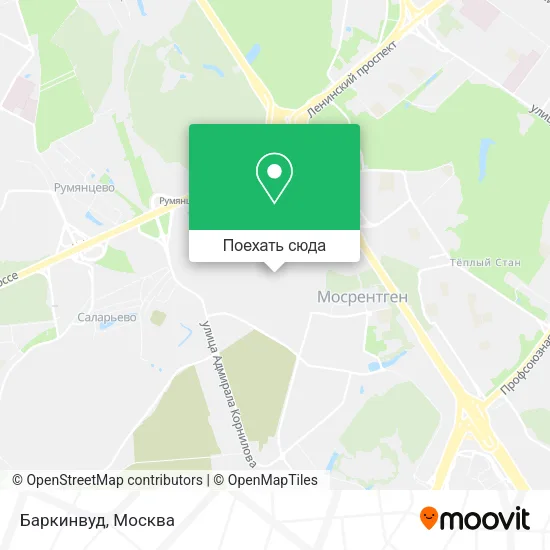 Карта Баркинвуд