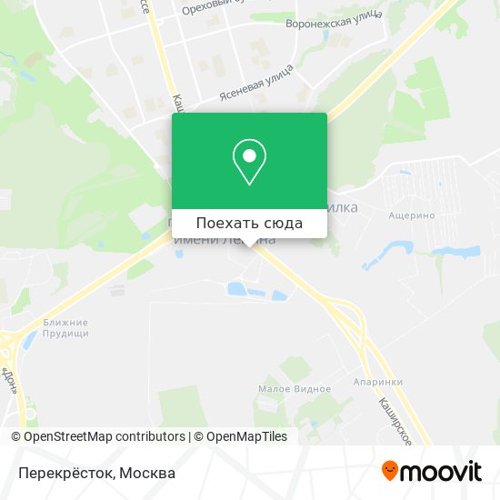 Карта Перекрёсток