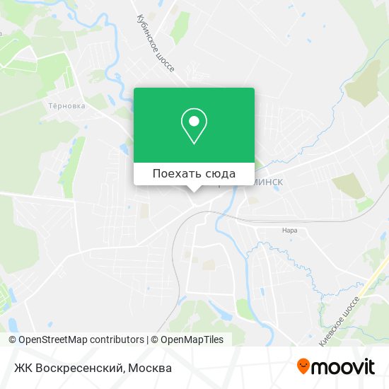 Карта ЖК Воскресенский
