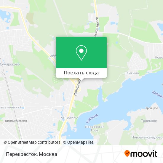 Карта Перекресток