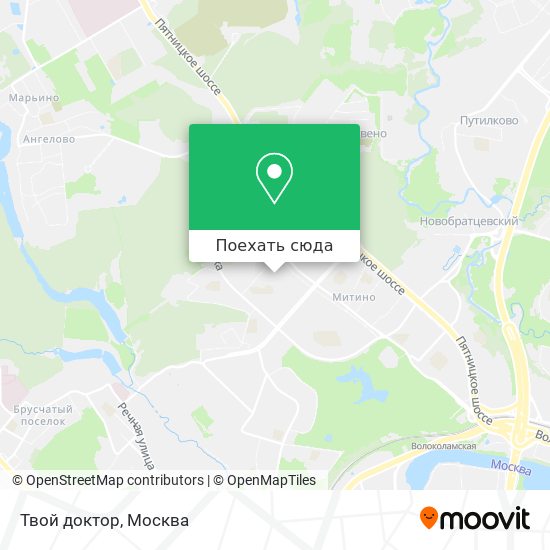 Карта Твой доктор