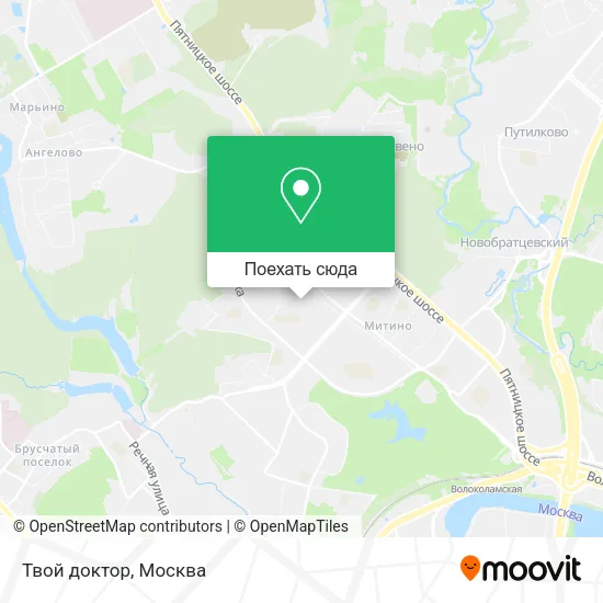 Карта Твой доктор