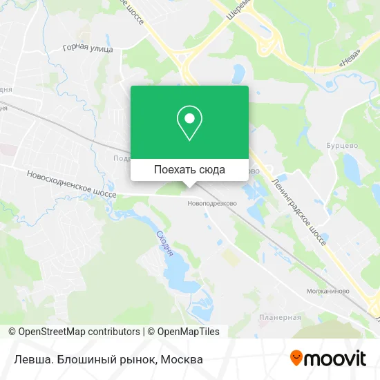 Карта Левша. Блошиный рынок