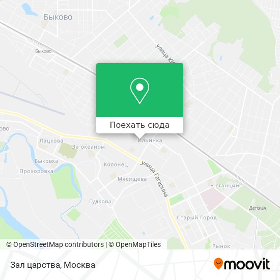 Карта Зал царства