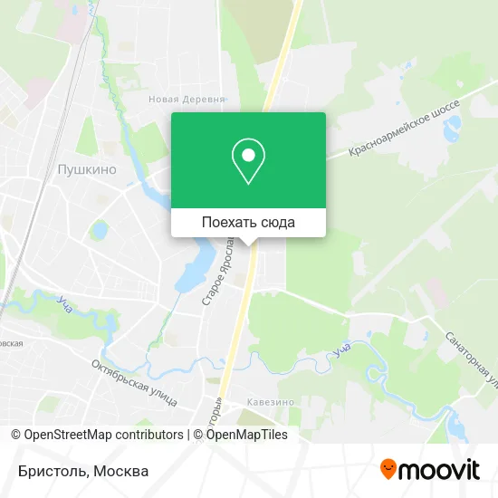 Карта Бристоль