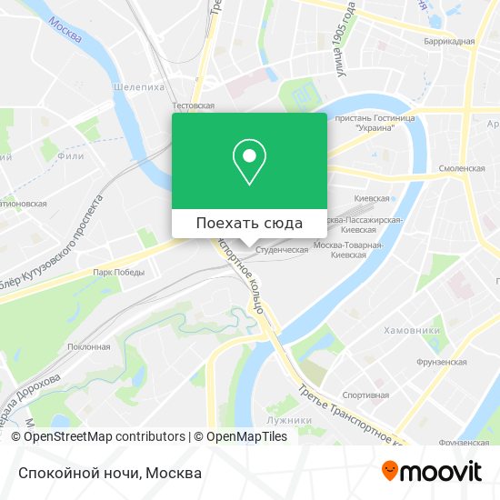 Карта Спокойной ночи