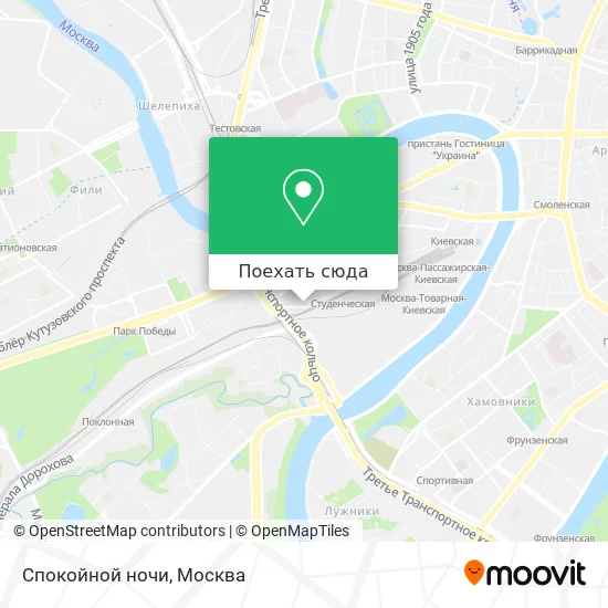 Карта Спокойной ночи
