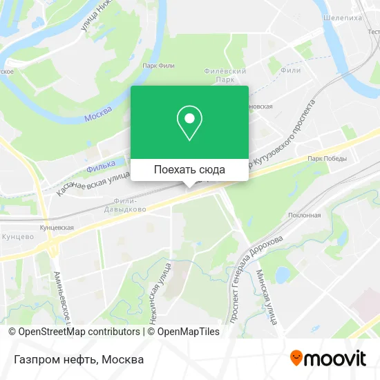 Карта Газпром нефть
