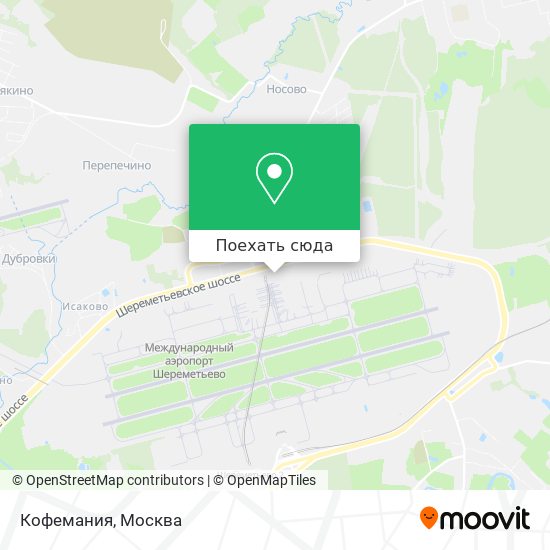 Карта Кофемания