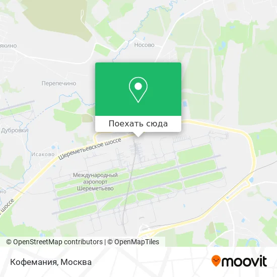 Карта Кофемания