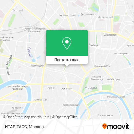 Карта ИТАР-ТАСС