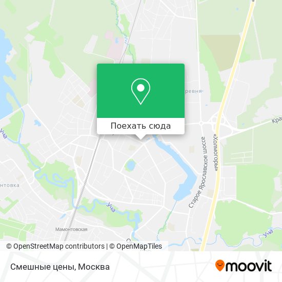 Карта Смешные цены