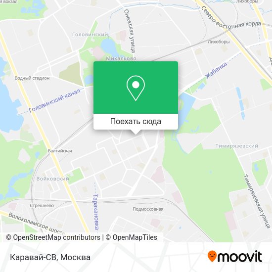 Карта Каравай-СВ