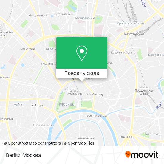 Карта Berlitz