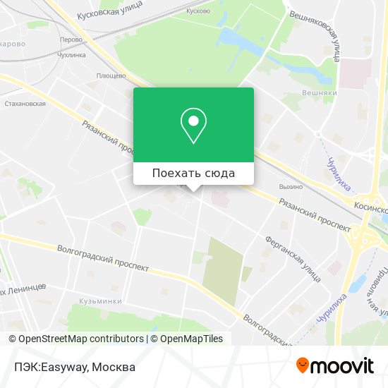 Карта ПЭК:Easyway